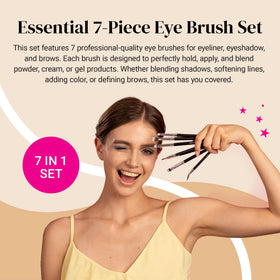 KESHIMA angled eyeliner brush for crisp lines and control