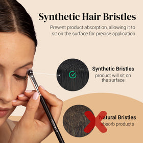 KESHIMA smudge brush for precise definition without harsh lines