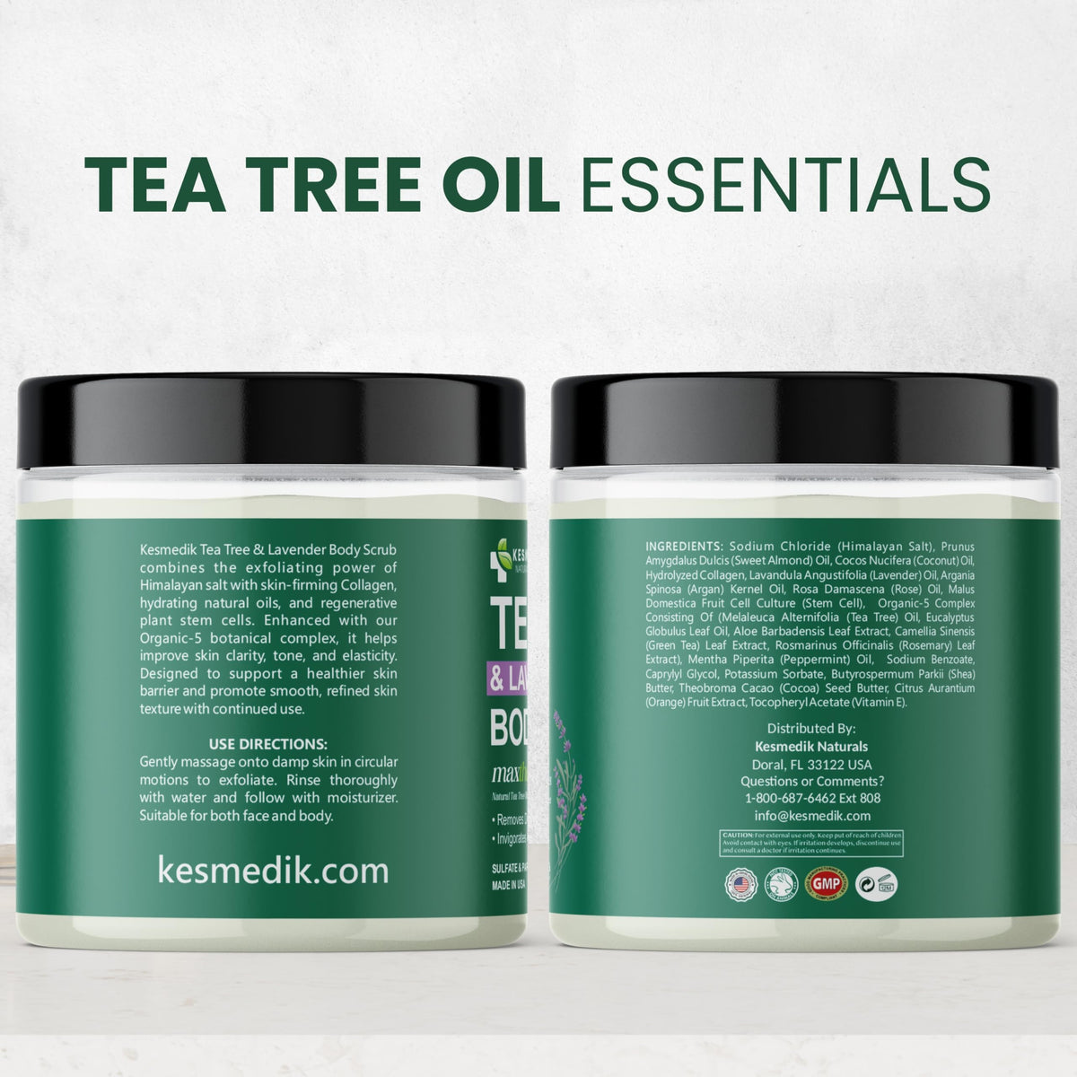 Feet treated with Kesmedik scrub for softer skin