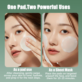 Kestper Madecassoside & Caffeine Toner Pads acne-marks-brighten view for even tone