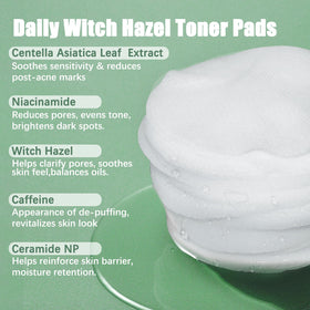 Kestper Madecassoside & Caffeine Toner Pads pore-refine shot for smoother texture