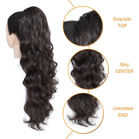 KETHBE soft synthetic fiber close-up for natural, tangle-free look