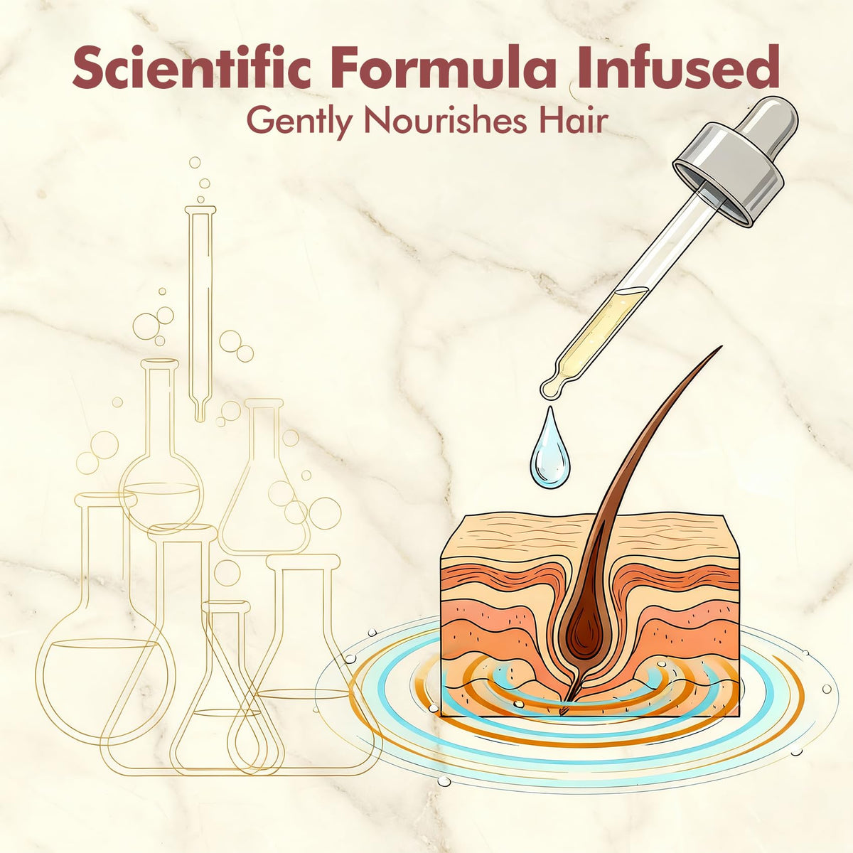 Kevabin Rosemary infusion ingredients close-up suggesting nourishing roots and strength