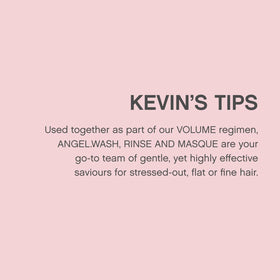 KEVIN.MURPHY Angel.Wash fine-coloured-hair look, showcases volume and lightweight cleansing.