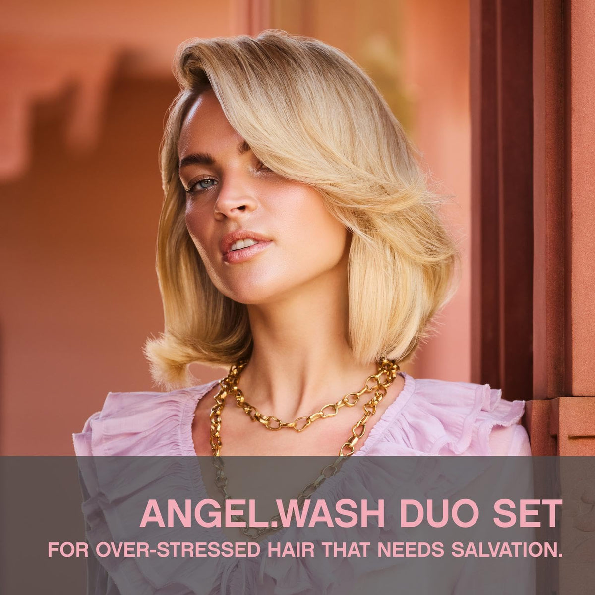 KEVIN.MURPHY Angel.Wash foaming lather, nourishes fragile strands without weighing down.