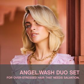 KEVIN.MURPHY Angel.Wash foaming lather, nourishes fragile strands without weighing down.