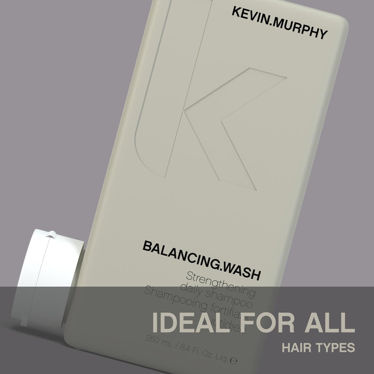 KEVIN.MURPHY Balancing.WASH shampoo lather covers hair evenly for cleansing