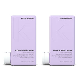 KEVIN.MURPHY Blonde.Angel.Wash bottle front for brassy tone reduction and brightened blonde color.