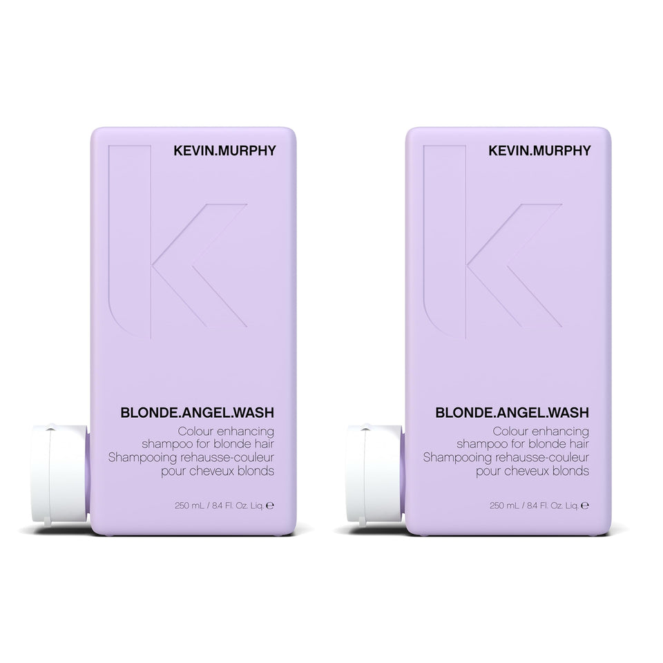 KEVIN.MURPHY Blonde.Angel.Wash bottle front for brassy tone reduction and brightened blonde color.