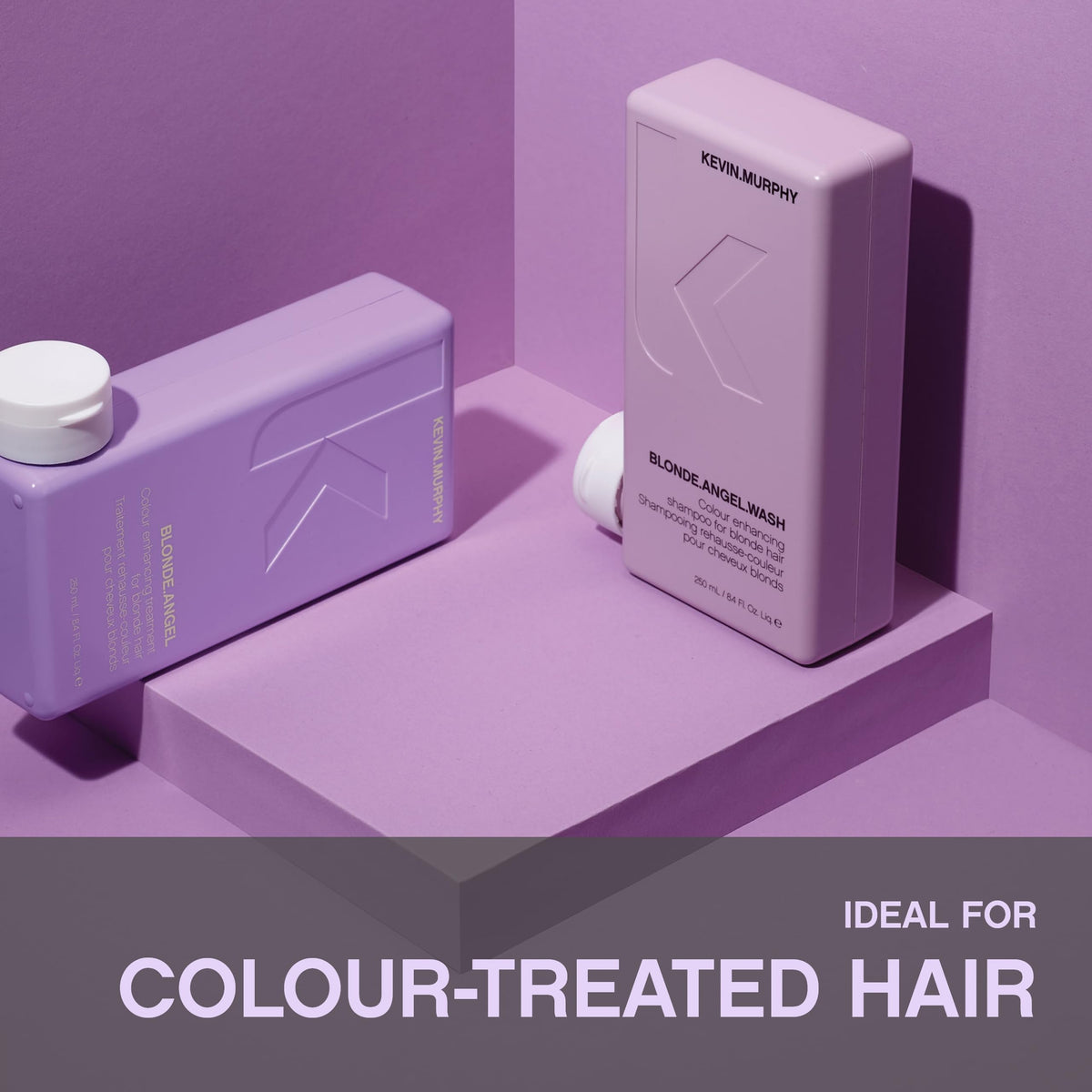 KEVIN.MURPHY Blonde.Angel.Wash lather close-up illustrating creamy hydration for blonde hair.