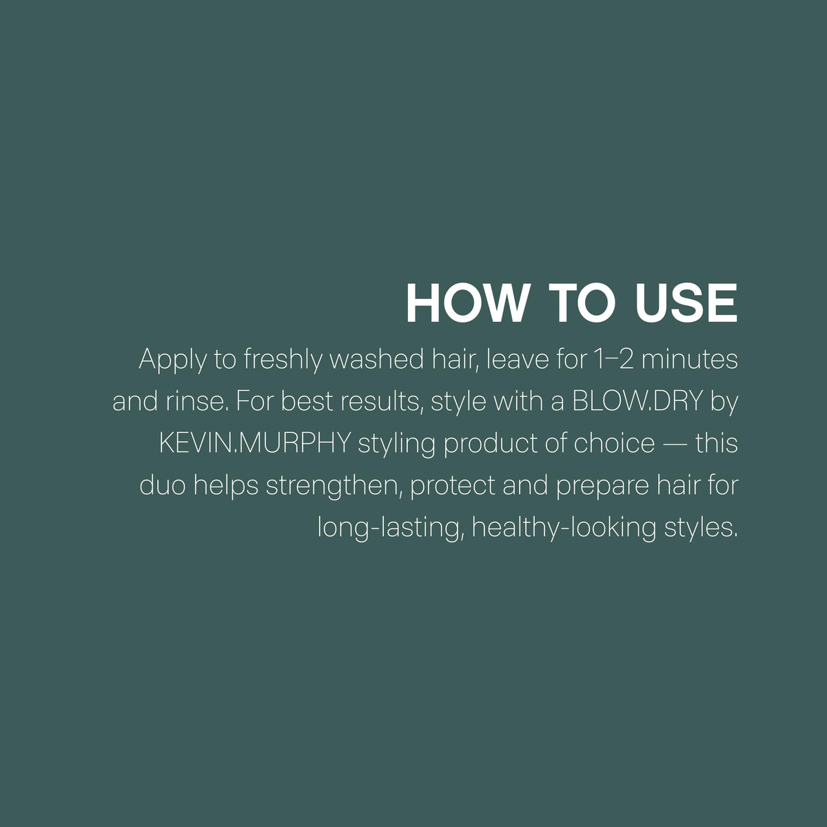 KEVIN.MURPHY BLOW.DRY RINSE product image with fresh fragrance and lightweight feel.