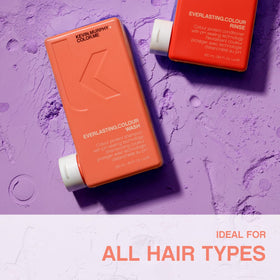 KEVIN.MURPHY EVERLASTING.COLOUR WASH bottle with label indicates sulphate-free formula