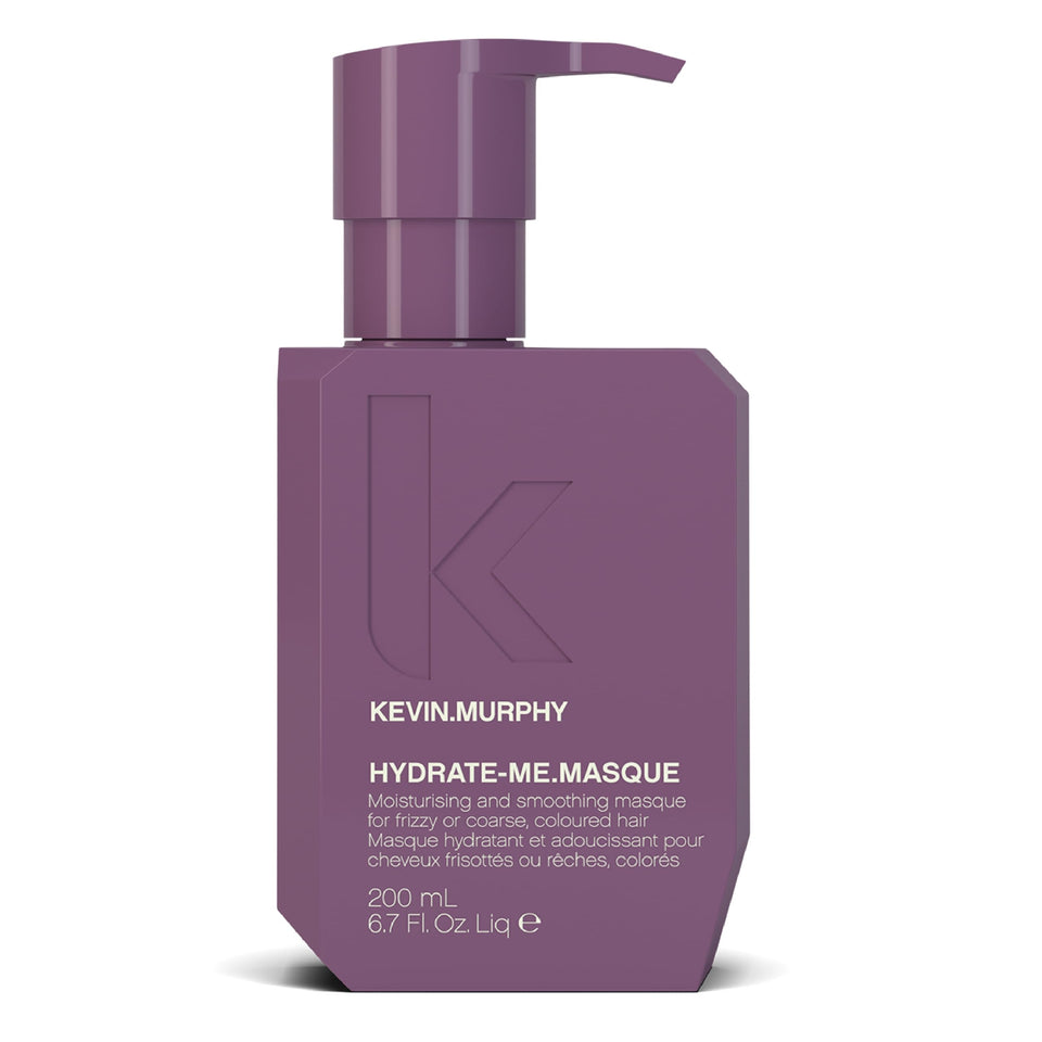 kevin.murphy hydrate-me-masque bottle closeup shows rich hydration