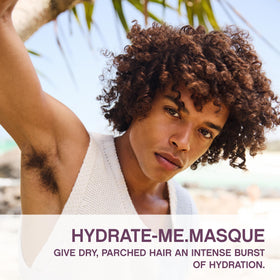 hydrate-me-masque creamy texture signals deep conditioning for dry hair