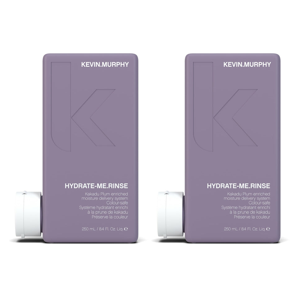 Kevin.Murphy Hydrate-Me.RINSE bottle close-up highlighting moisture for dry hair