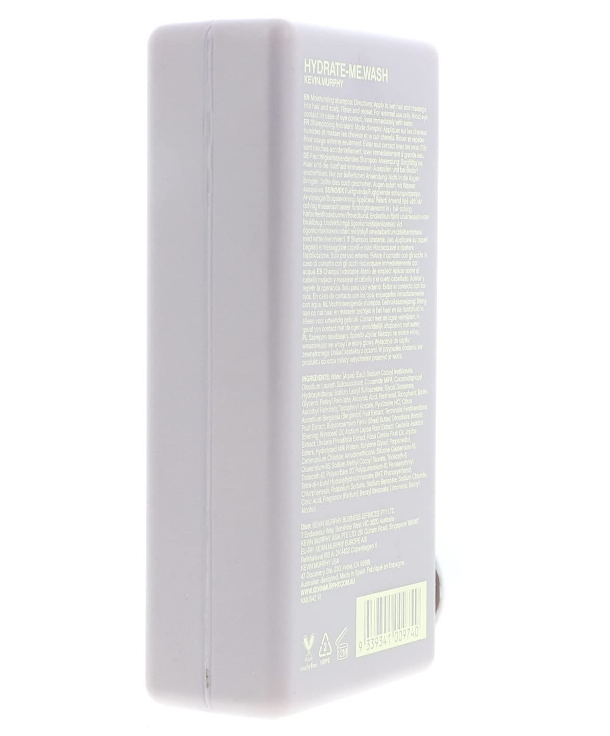 Creamy foam forms during application for easy rinse