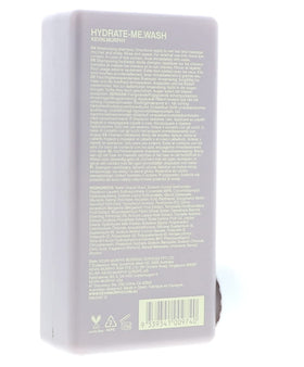 Hair appears shiny and hydrated after using Hydrate Me Wash