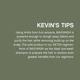 MAXI.WASH ready for a refreshing shower routine with detox benefits.
