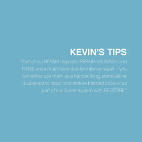 KEVIN.MURPHY REPAIR-ME.RINSE dispensing cap detail for precise use