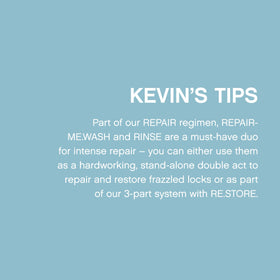 KEVIN.MURPHY Repair-Me-Wash bamboo extract label, lightweight hydration