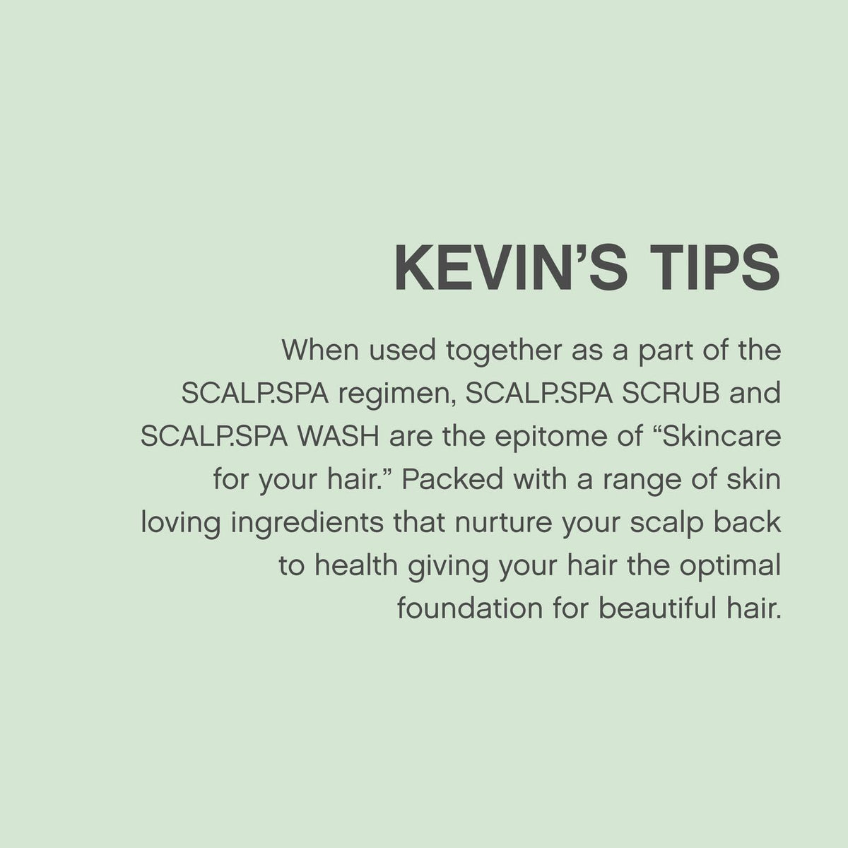Sleek KEVIN.MURPHY bottle design on bathroom shelf for daily use