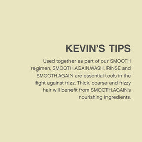 Kevin.Murphy Smooth Again bottle pour shot suggests easy application.