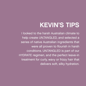 KEVIN.MURPHY UN.TANGLED two-pack shot for salon-quality detangling at home.