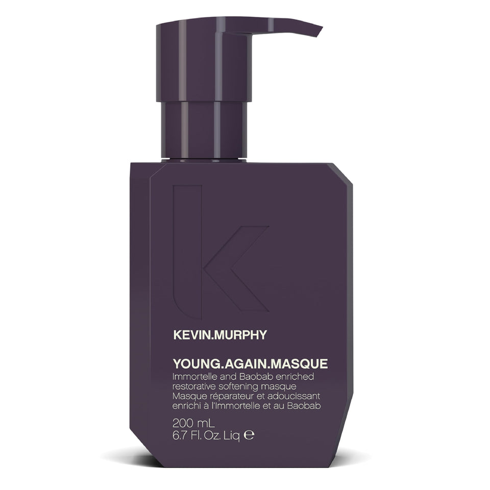 KEVIN.MURPHY Young.Again.Masque bottle delivering deep conditioning for dry hair.