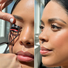 Kevyn Aucoin Eyelash Curler wide-opening curve fits most eye shapes.