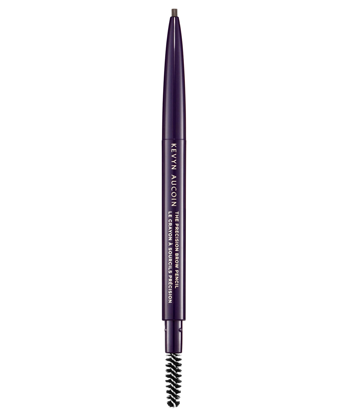 Kevyn Aucoin The Precision Brow Pencil Dark Brunette front view for precise brow shaping.