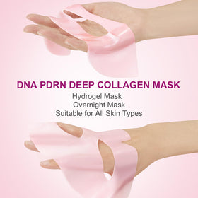 Kewhunt Salmon DNA PDRN jelly mask glow after overnight wear