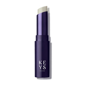 Keys Soulcare Comforting Tinted Lip Balm on application with avocado oil hydrates lips.