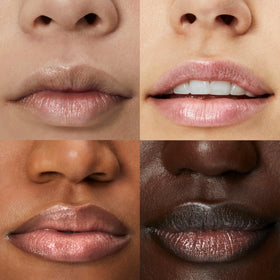 Keys Soulcare Comforting Tinted Lip Balm silky texture close-up appears smooth.