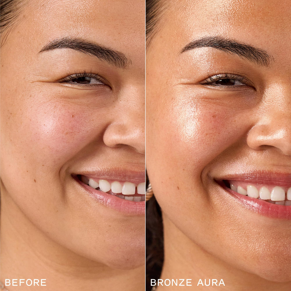 Keys Soulcare Let Me Glow applying primer layer under makeup