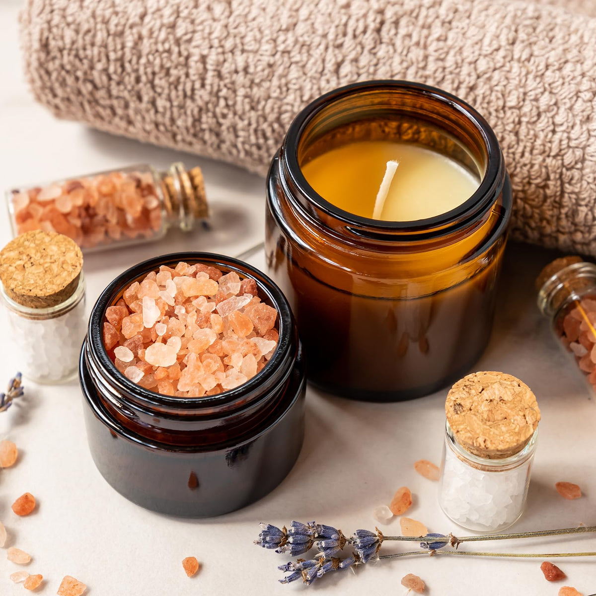 KEYWING jar is easy to clean and reusable for your DIY beauty recipes.