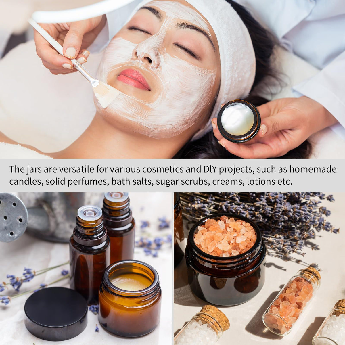 KeyWING travel-ready jar stores sample cosmetics safely