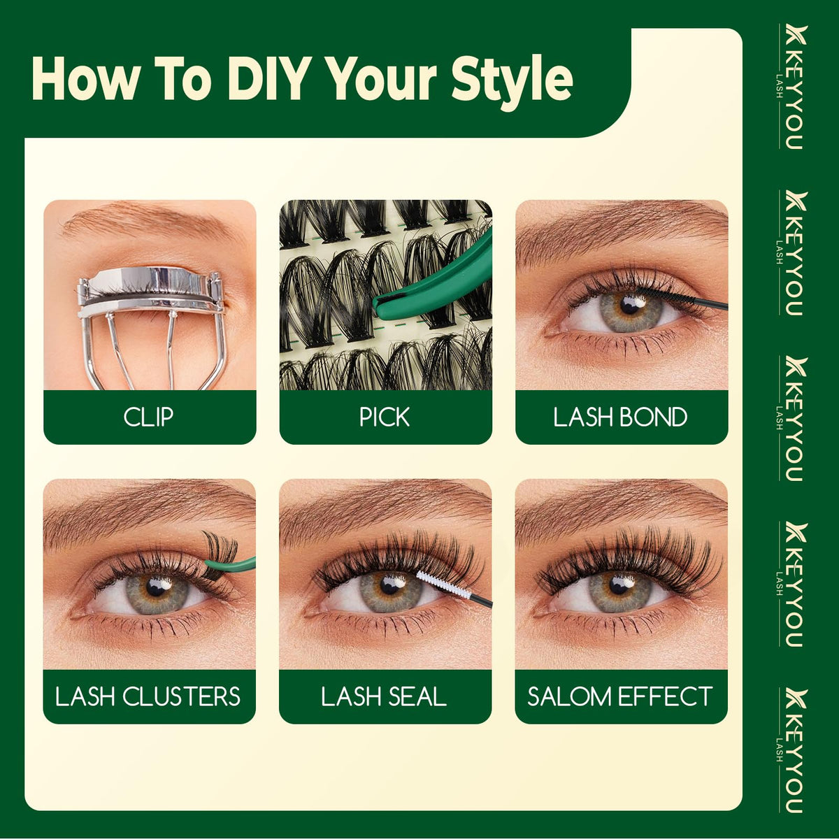 KEYYOU beginner-friendly kit makes DIY extensions simple.