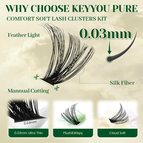 KEYYOU lash-remover supports safe, convenient removal