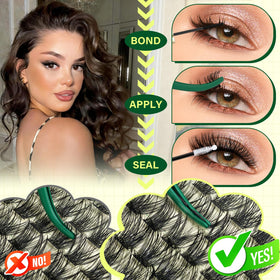 KEYYOU DIY lash kit case keeps everything neatly stored.