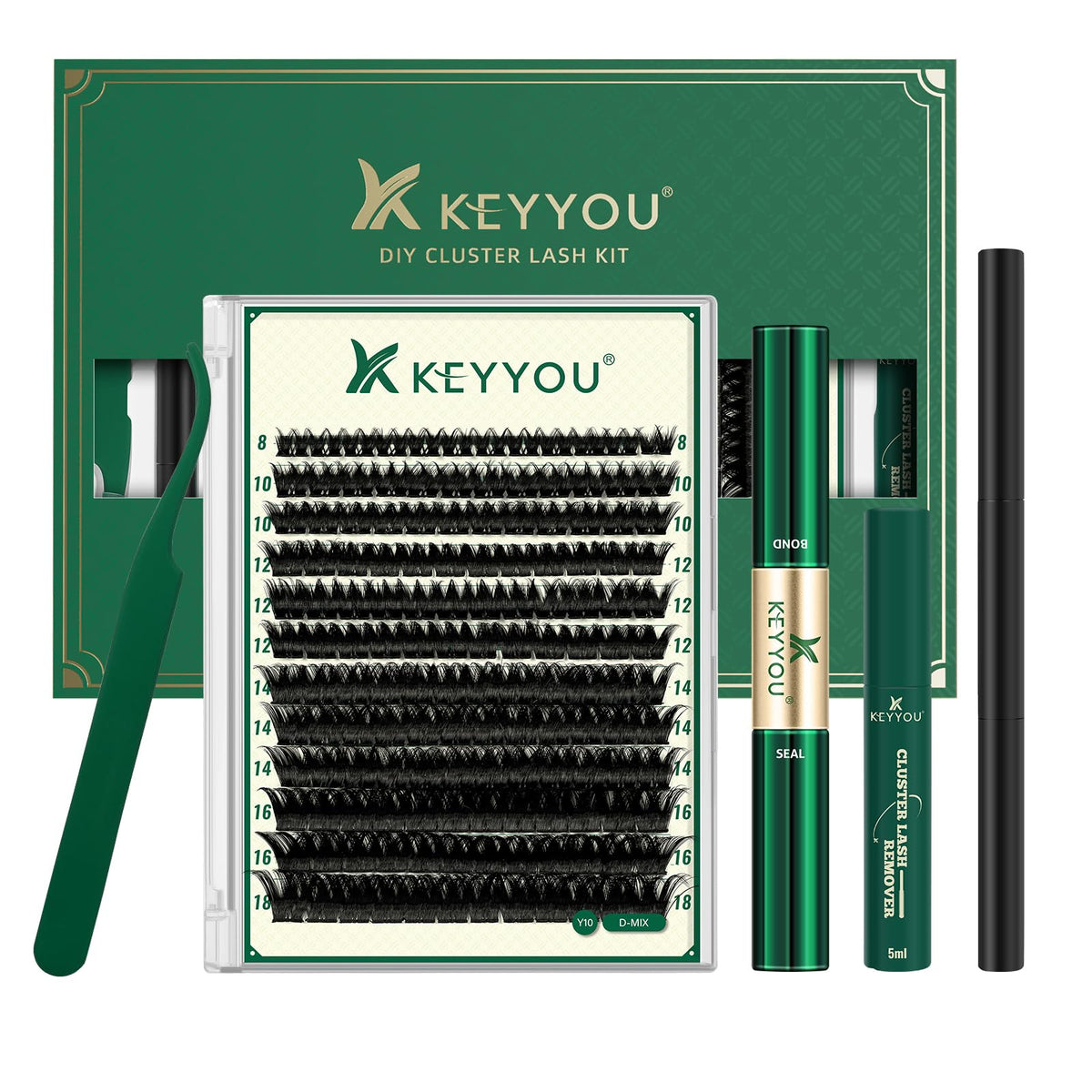 KEYYOU DIY lash kit cover image, ready for an at-home lash upgrade