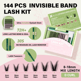 KEYYOU Fairy Wink close-up of ultra-thin invisible band for seamless blending.