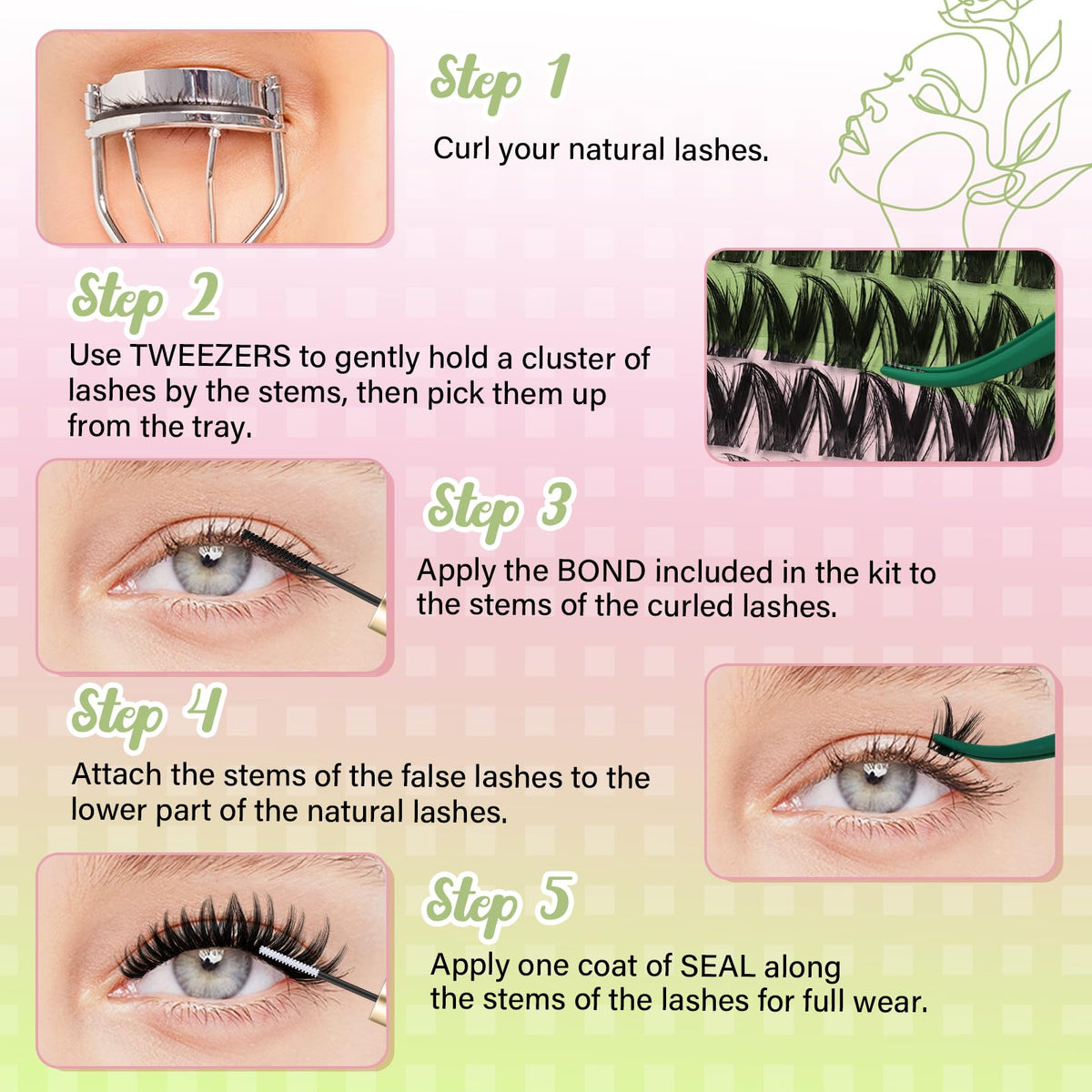KEYYOU waterproof lash glue can last up to 72 hours under normal conditions.