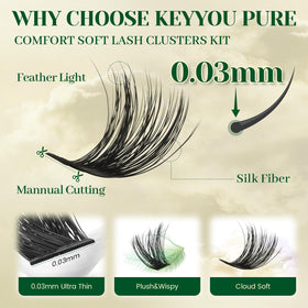 KEYYOU lash applicator tool for precise lash placement