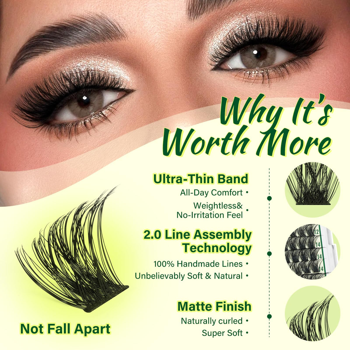 KEYYOU lash-bond-and-lock bottle helps secure lashes quickly with a smooth, flexible hold.