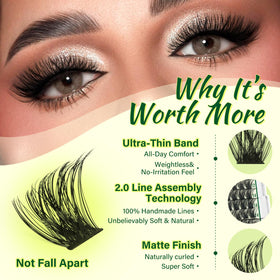 KEYYOU lash-bond-and-lock bottle helps secure lashes quickly with a smooth, flexible hold.