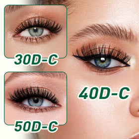 KEYYOU Upgraded rayon fibers deliver feather-soft breathable lashes
