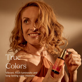 KHADI Color Care UV protection scene shields color from sun exposure