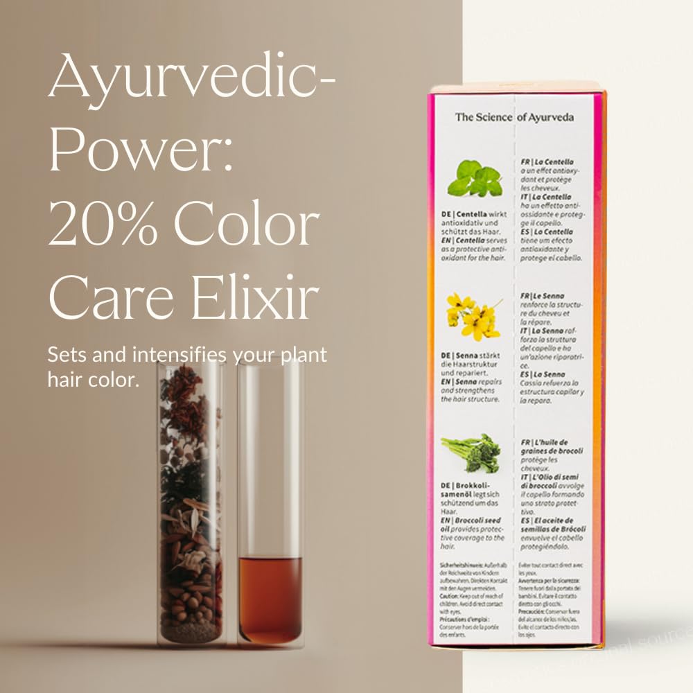 KHADI Color Care with senna and centella provides gentle protection