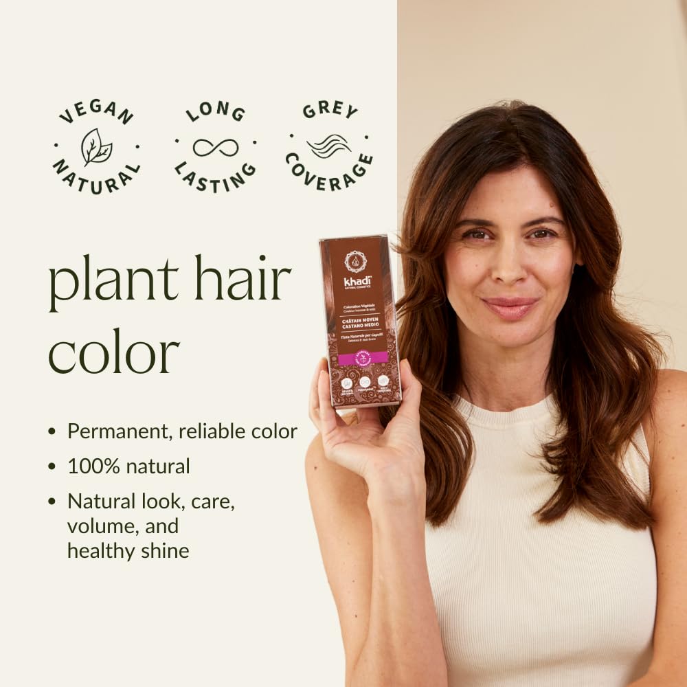 KHADI Light Brown application gloves for clean hair color application