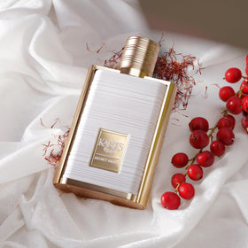 Khadlaj Karus Secret Musk packaging conveys elegance and mystery.
